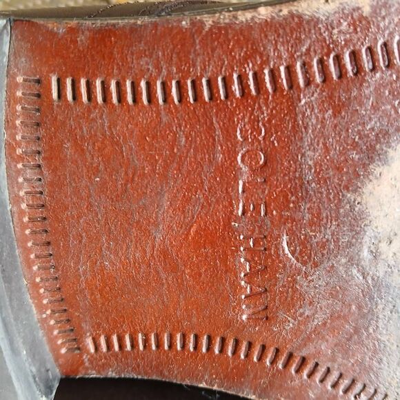 Mens Cole Haan Brown Leather Williams Boot Size 8.5